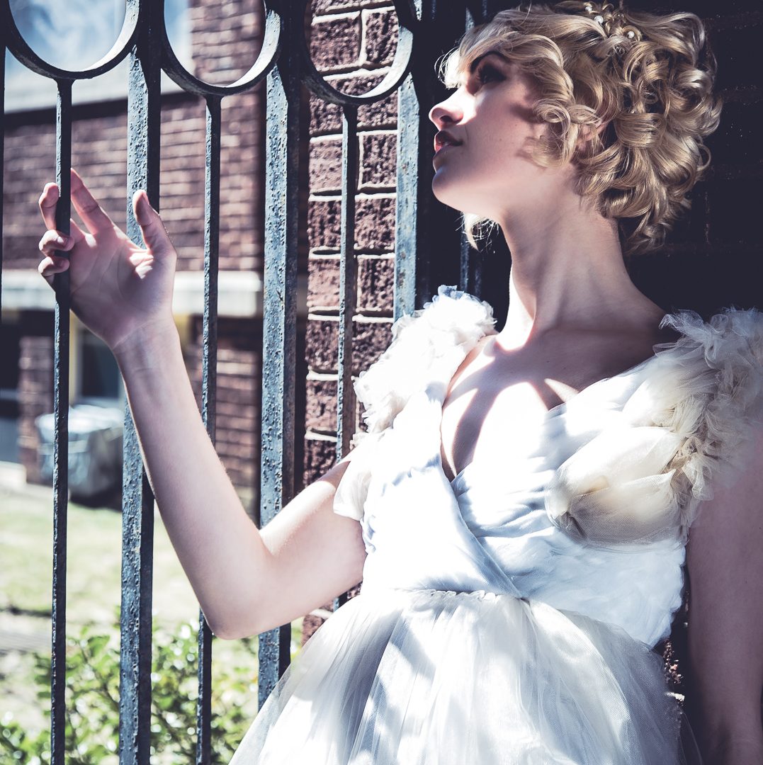 Bridal portrait — detail photography by Sun Prairie Photo