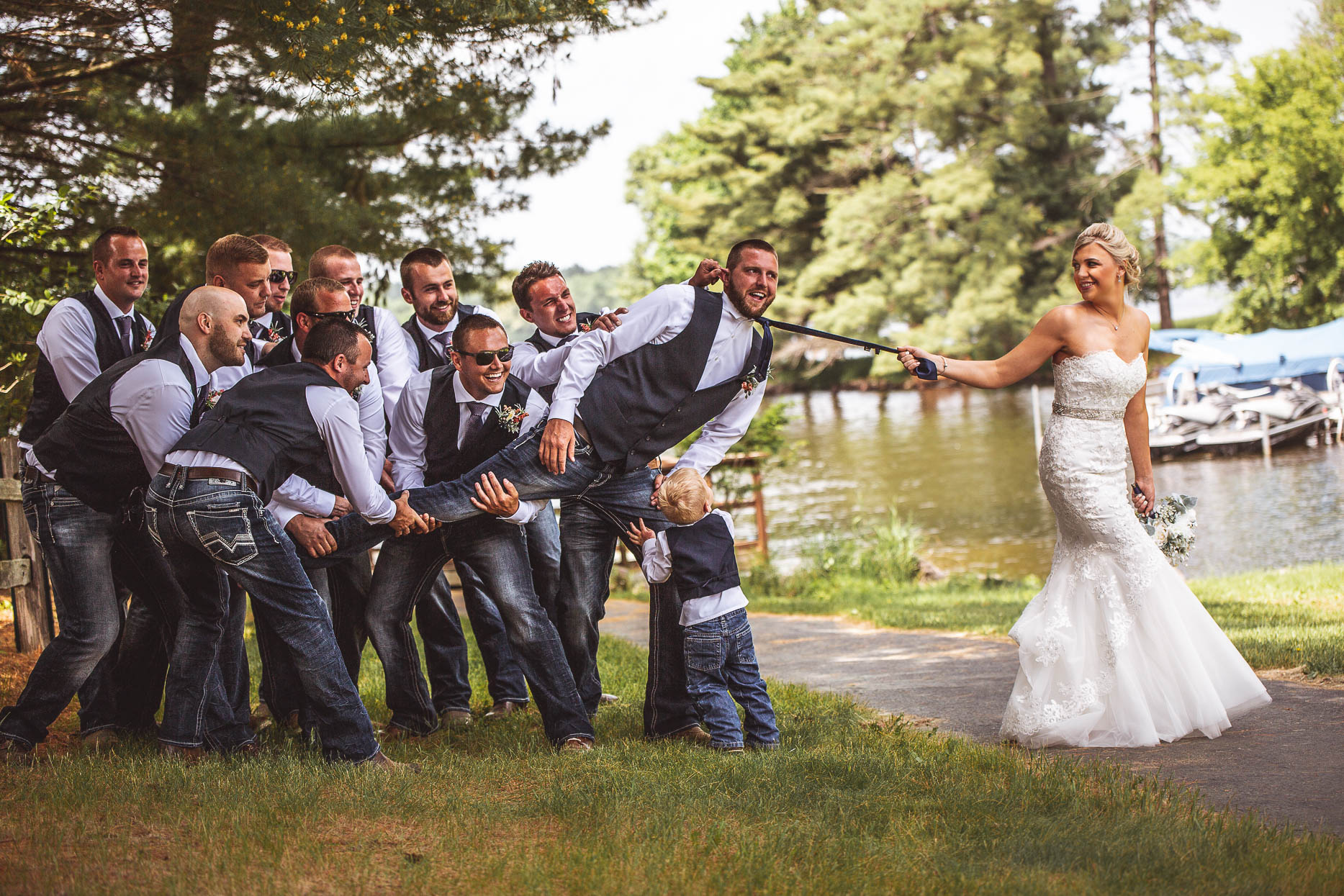 Brooke wedding 2018 — candid wedding moment